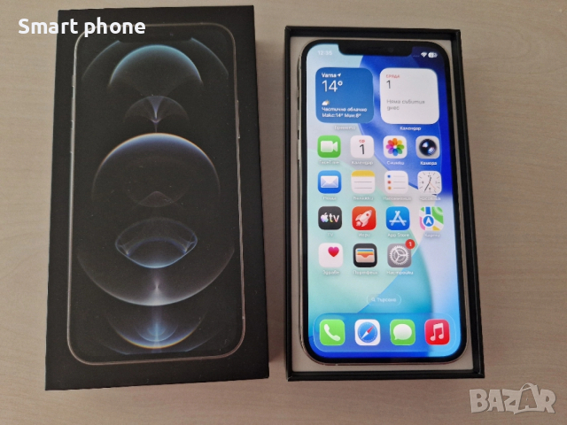 Iphone 12 Pro -256gb Silver/100% battery health , снимка 8 - Apple iPhone - 54052172