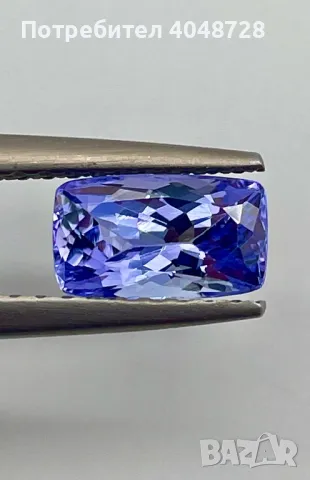 Инвестиционен естествен Танзанит 2.37ct. ALGT Сертификат, снимка 8 - Други - 47339679