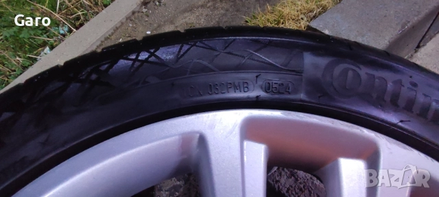 225/45/17" ContiPremiumcontact 7 с джанти Октавия 2 RS фейслифт, снимка 5 - Гуми и джанти - 52504723