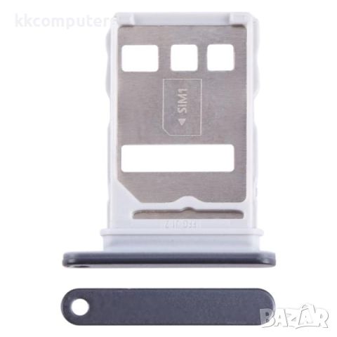 SIM / MicroSD държач /Черен/ за Huawei Nova 10 Pro Баркод : 563548, снимка 1 - Резервни части за телефони - 46365411