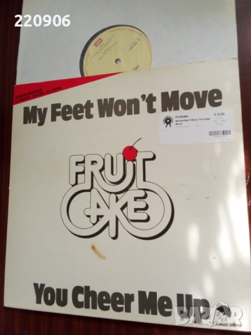 LP Fruitcake Disco Band – My Feet Won't Move / You Cheer Me Up