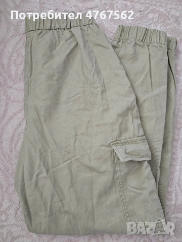 Карго панталон с висока талия, снимка 2 - Панталони - 53974059