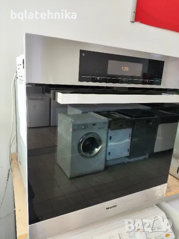 Miele H5681BP фурна с пиролиза готви и на  пара, снимка 1 - Печки, фурни - 47114668