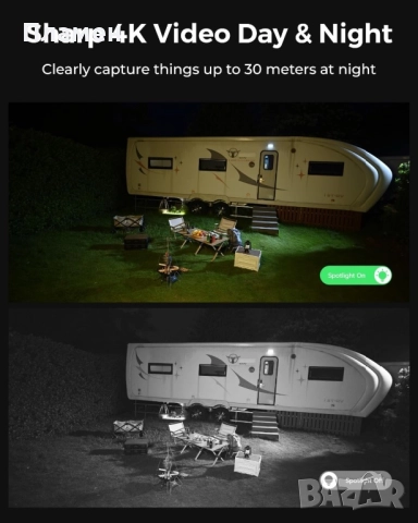 Reolink TrackMix  4K 8MP Ultra HD 4G LTE Dual-Lens Battery, снимка 8 - HD камери - 49523277