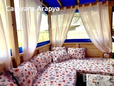 бунгало с климатик първа линия Арапя, снимка 9 - Каравани под наем - 46352519