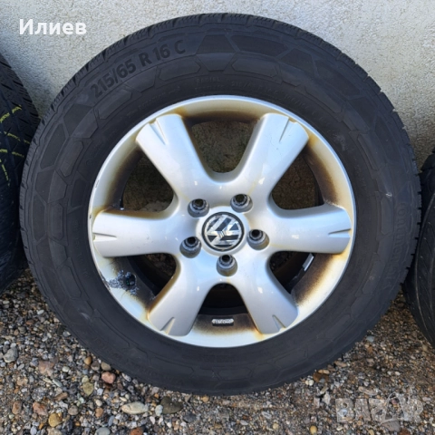Алуминиеви джанти с гуми 5х100, снимка 5 - Гуми и джанти - 52748566
