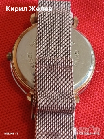 Фешън модел дамски часовник DELAS QUARTZ много красив стилен дизайн 53755, снимка 5 - Дамски - 53676366