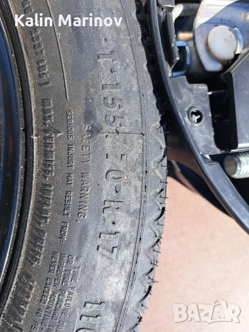 резервна гума патерица за мерцедес Е класа W212, снимка 4 - Гуми и джанти - 53768921