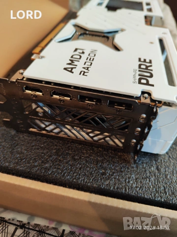 Видеокарта Sapphire Pure AMD Radeon RX 9070 XT OC 16GB, снимка 6 - Видеокарти - 53508923