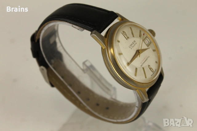 1960's CIMIER Automatic cal. 206 17 Jewels Swiss, снимка 6 - Мъжки - 53020465