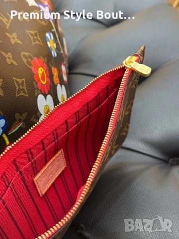 чанти LOUIS VUITTON Най-висок клас Естествена кожа 31x28 cm, снимка 2 - Чанти - 54171508