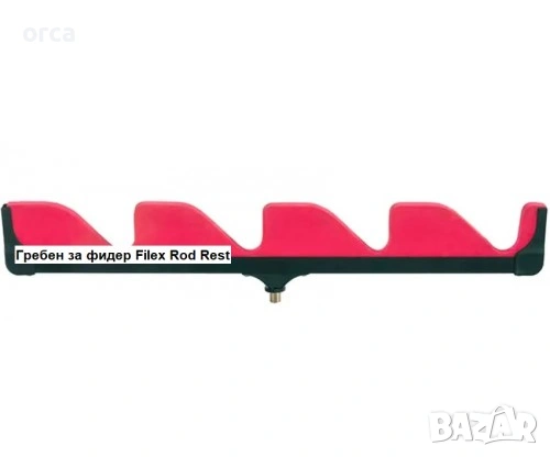 Гребен за въдици Filex Rod Rest 2267 фидер стойка с 4 гнезда
