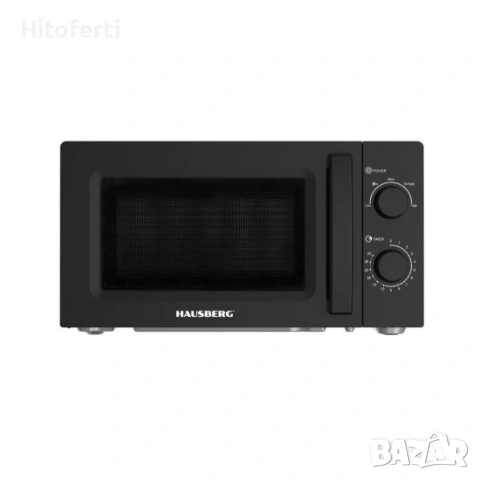 ЕЛЕКТРИЧЕСКА МИКРОВЪЛНОВА ФУРНА HAUSBERG HB-8008, снимка 3 - Микровълнови - 53611056