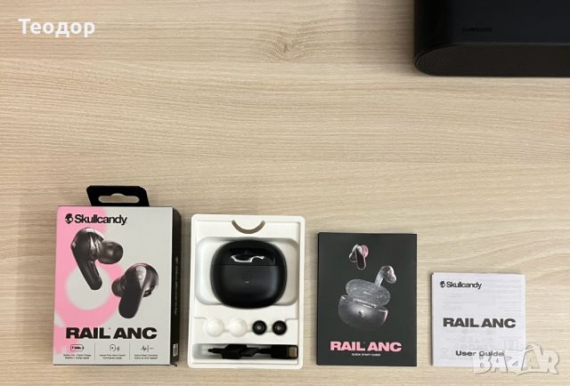 Безжични Слушалки Skullcandy Rail ANC *ГАРАНЦИЯ*, снимка 1 - Bluetooth слушалки - 45811934