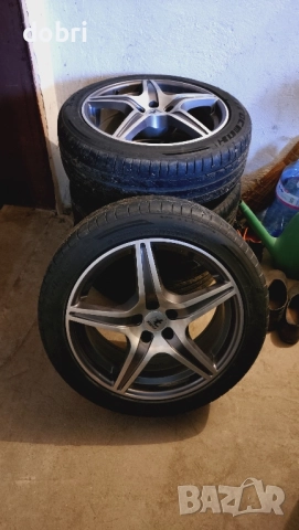 джанти 17 цола 5x100, снимка 2 - Гуми и джанти - 52177504