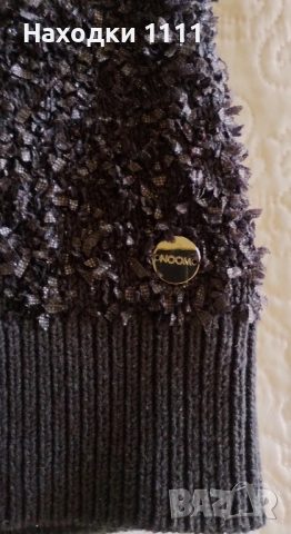 Красива маркова жилетка Noom, черна, 100% памук, размер М, като нова, снимка 5 - Жилетки - 52250903
