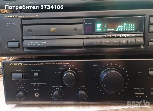 Onkyo A-8830, DX-6830, T-4930, RC-184S, снимка 5 - Аудиосистеми - 49285360