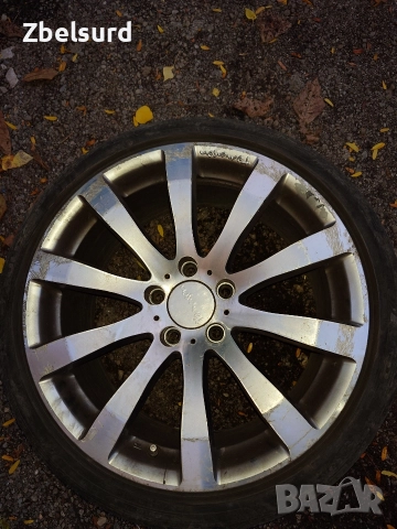 Джанти Tomason 8.5J*18 5*114.3, с гуми 225/40/18, снимка 4 - Гуми и джанти - 52679595
