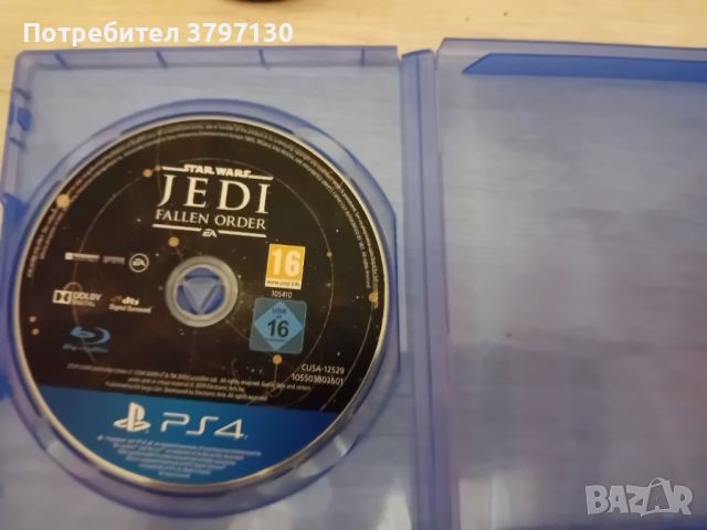 продавам star wars jedi fallen order за pleistation 4 в отлично състояние , снимка 3 - Игри за PlayStation - 46727997