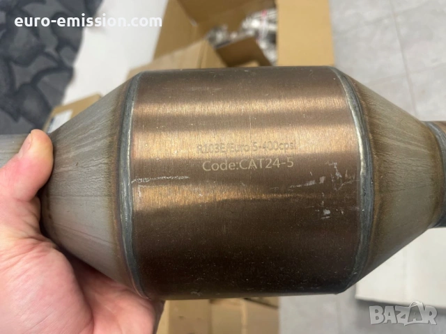 Метален Катализатор QCAT CAT21-5 - EURO 5 (High Loading) до 2.0L