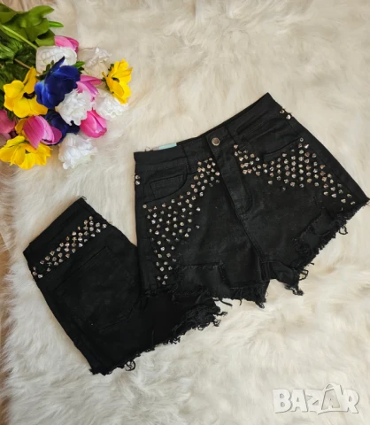Модерни къси дънкови панталонки , снимка 3 - Къси панталони и бермуди - 50452647
