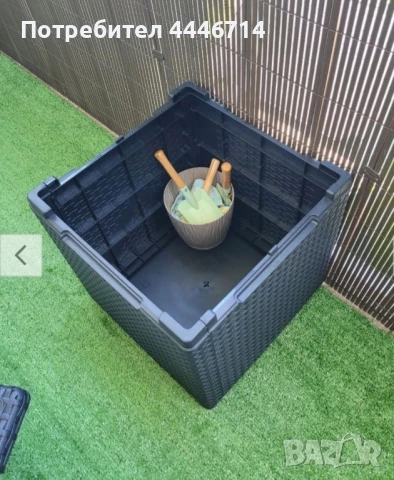 Градинска маса + ракла за съхранение, снимка 6 - Градински мебели, декорация  - 51235963