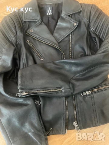 Яке естествена агнешка кожа, снимка 5 - Якета - 53679713