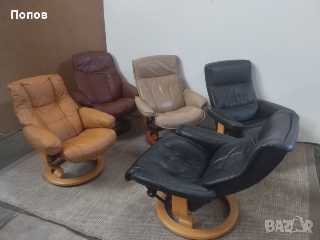 Ekornes Stressless collection релакс кресла, снимка 5 - Дивани и мека мебел - 46490419