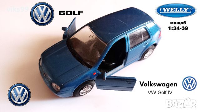 VW Volkswagen Golf IV (Welly 9732) 