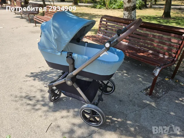 Бебешка количка Cybex EOS LUX 2 в 1, снимка 1