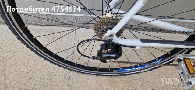 Алуминиев хибриден велосипед  HERCULES колело 28", снимка 2 - Велосипеди - 53743561