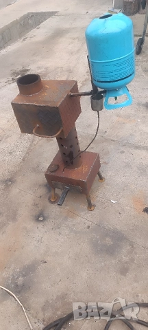 печка на изгоряло масло, снимка 2 - Отоплителни печки - 52891662