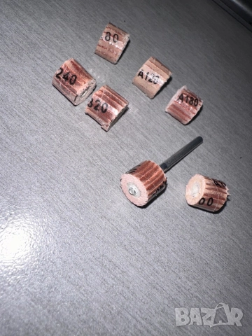 7бр Мини ламелни шкурки , снимка 3 - Други инструменти - 52206017