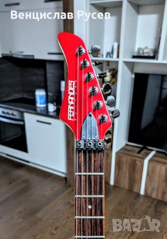 Fernandes Revolver X, 2011, Japan, снимка 5 - Китари - 52820946