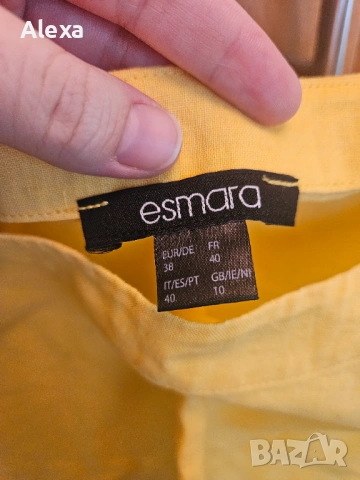 Блуза лен Esmara размер 38, снимка 3 - Тениски - 53515041