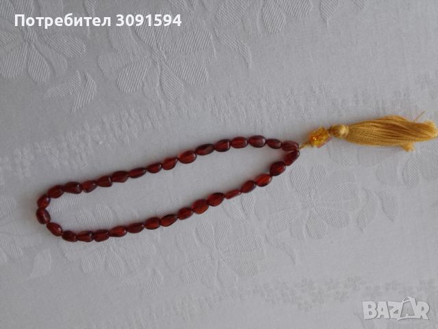  броеница от Балтийски кехлибар 12грам , снимка 14 - Антикварни и старинни предмети - 45467611