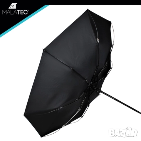 Автоматичен чадър 110 см - голям, сгъваем, ветроустойчив със защитен калъф, снимка 7 - Други - 52732990