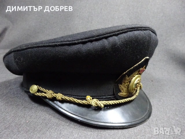 СТАРА РЕТРО СОЦ НРБ МОРСКА ФУРАЖКА , снимка 3 - Антикварни и старинни предмети - 54016186