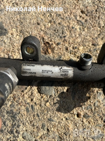 Горивна рейка с датчик Пежо 307 2.0 hdi 90кс siemens, снимка 2 - Части - 53674394