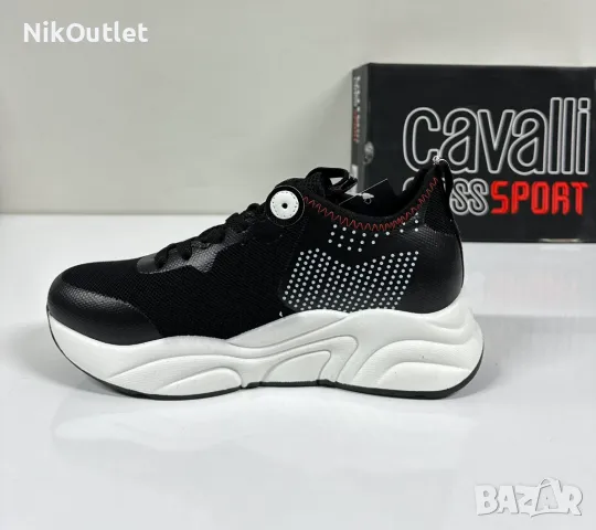 Cavalli Class Sport Black, снимка 2 - Кецове - 47458855