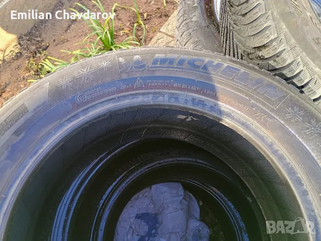 два броя зимни гуми michelin alpina 195 65 15 цола, снимка 6 - Гуми и джанти - 48514338