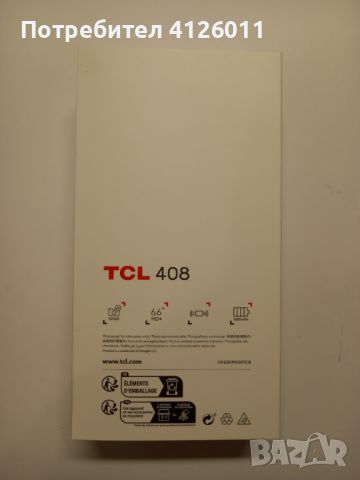 Телефон TCL 408, снимка 3 - Други - 46145738