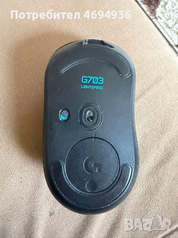 Logitech G703 Lightspeed Hero, снимка 3 - Клавиатури и мишки - 53063734