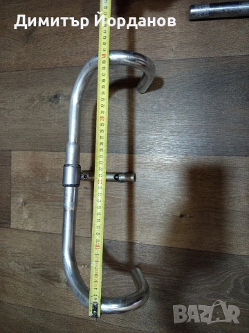 Кормило с лапа, амортисьорна седалка и колче за ретро велосипед, снимка 2 - Аксесоари за велосипеди - 53926982