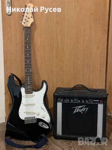 Ел. китара Dimavery и усилвател Peavey Rage
