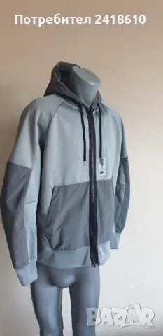 Nike Air Max Full Zip Hoodie Mens Size M НОВО!  ОРИГИНАЛ! Мъжка Качулка с цял цип!, снимка 5 - Спортни дрехи, екипи - 48604696