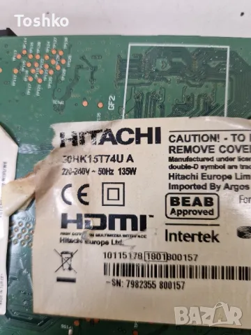 HITACHI 50HK15T74U A MAIN BOARD 17MB130P TCON BOARD EATDJ6E11 PANEL VES500QNDC-2D-N11, снимка 3 - Части и Платки - 47108647