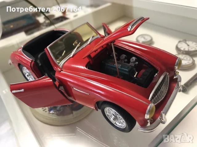 Модел 1/18 Austin Healey, снимка 7 - Колекции - 47094250