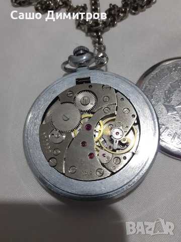Молния джобен юбилеен механичен СССР , снимка 5 - Мъжки - 54115646