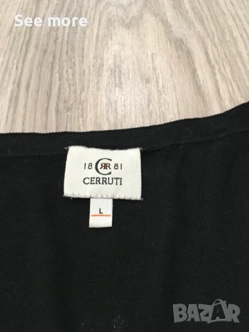 Cerruti 1881 жилетка коприна и памук L, снимка 6 - Жилетки - 53951916